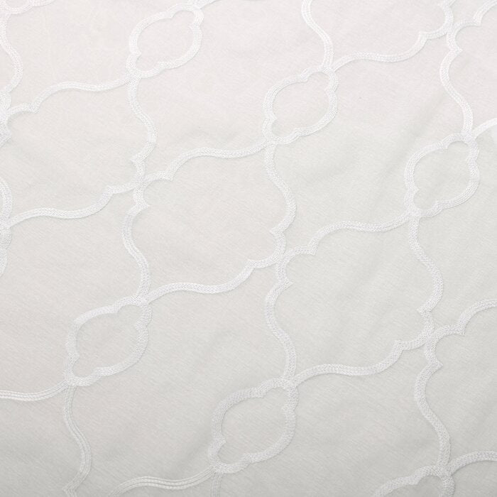 52" W x 108" L Junious Polyester Curtain (Set of 2)