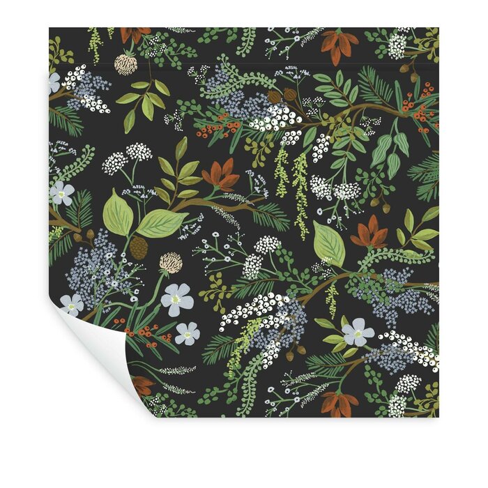 Juniper Forest 20' L x 27" W Peel and Stick Wallpaper Roll Salvage