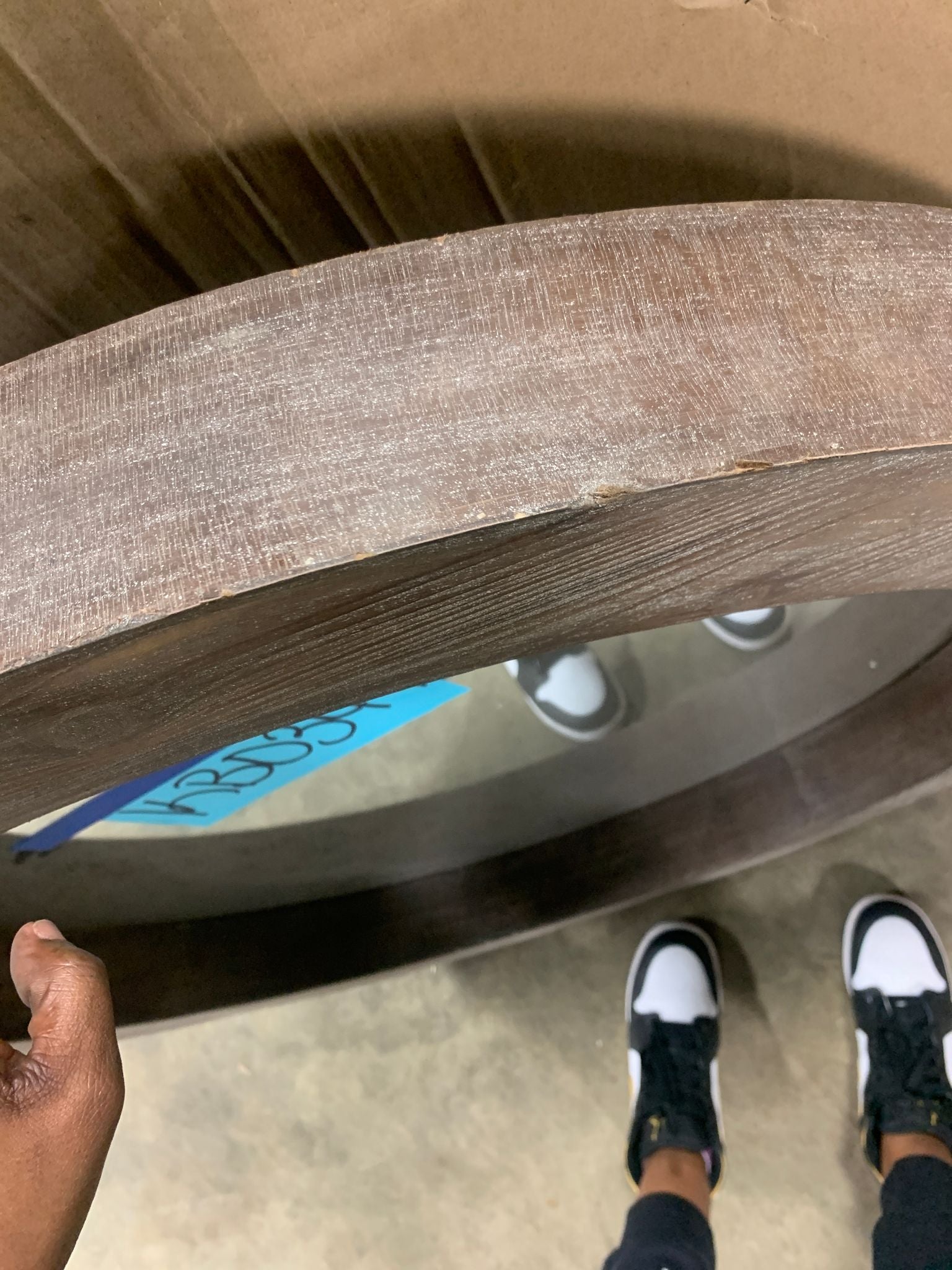 63145 Coast To Coast Furniture Round Mirror KBO344