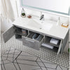 48 Inch Single Bathroom Floating Vanity In Concrete Grey K7297