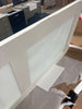 48-in x 80-in Off-White Frosted Glass Sliding Closet Door K8057