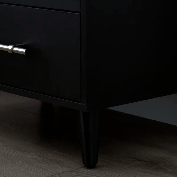 Black Kai 4 Drawer 25'' W Chest
