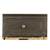 Kaler Drawers Storage Bench, Black