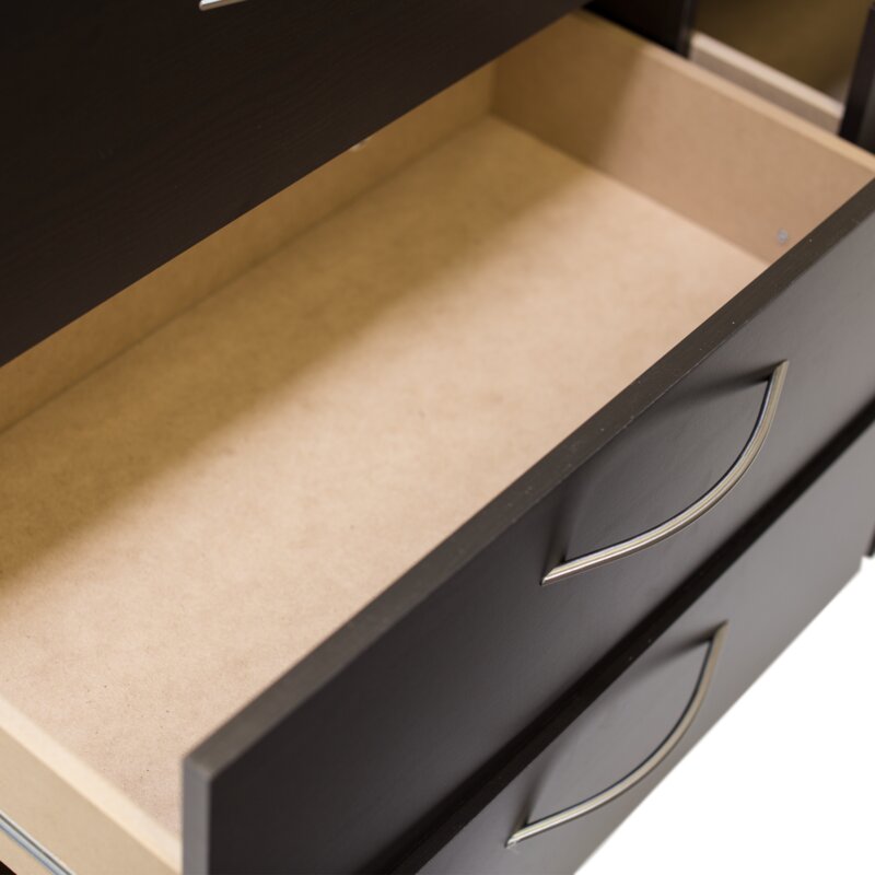 zipcode design karis 6 drawer double dresser Zipcode Design Kaneshiro 6 Drawer Double Dresser & Reviews