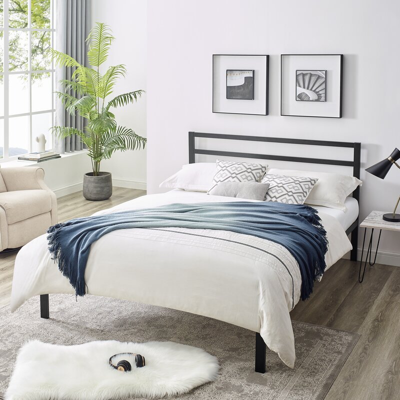 Black Karlsefni Platform Bed CYB262