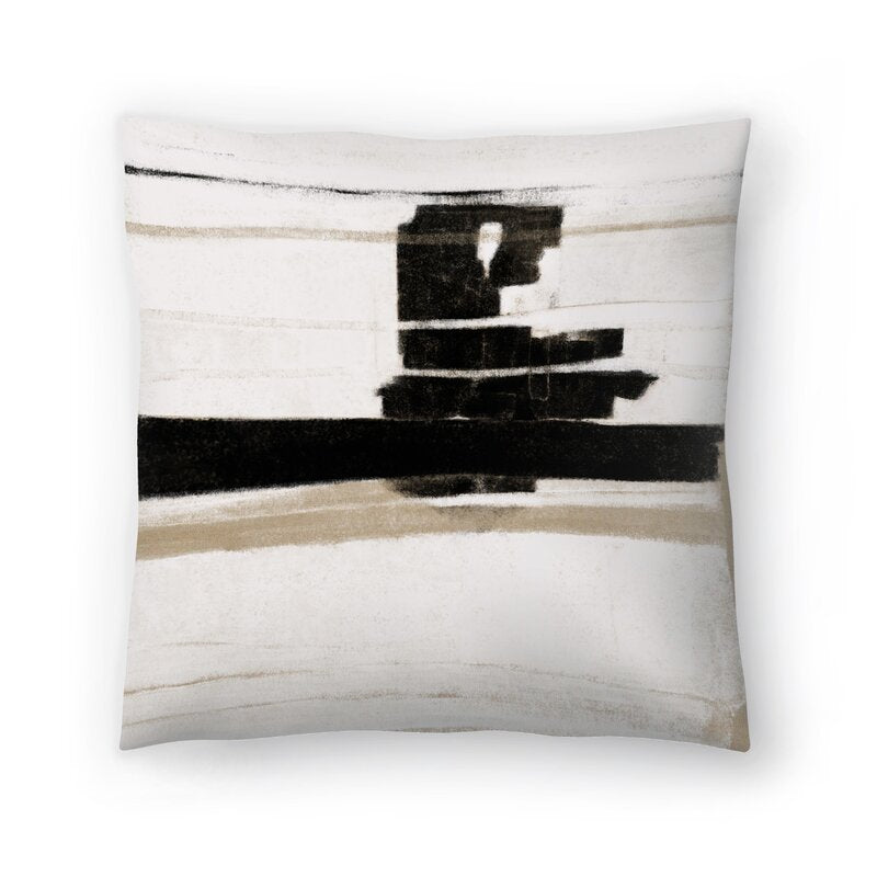 14" x 14" Kasi Minami Abstract Throw Pillow