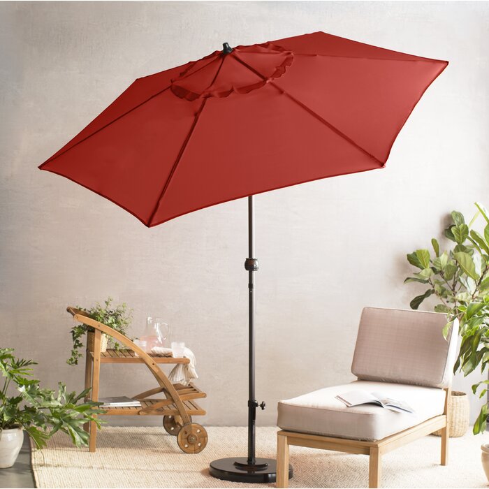 Kearney 9' Market Umbrella, Brick (#438)