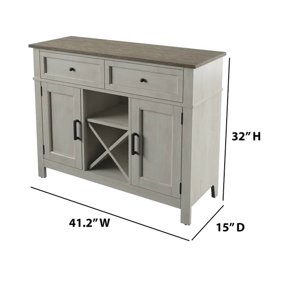 Fairfax Oak Keele Bar Cabinet