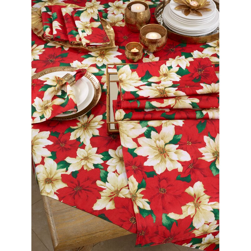 160" x 70" Kellems Christmas Tablecloth LC527