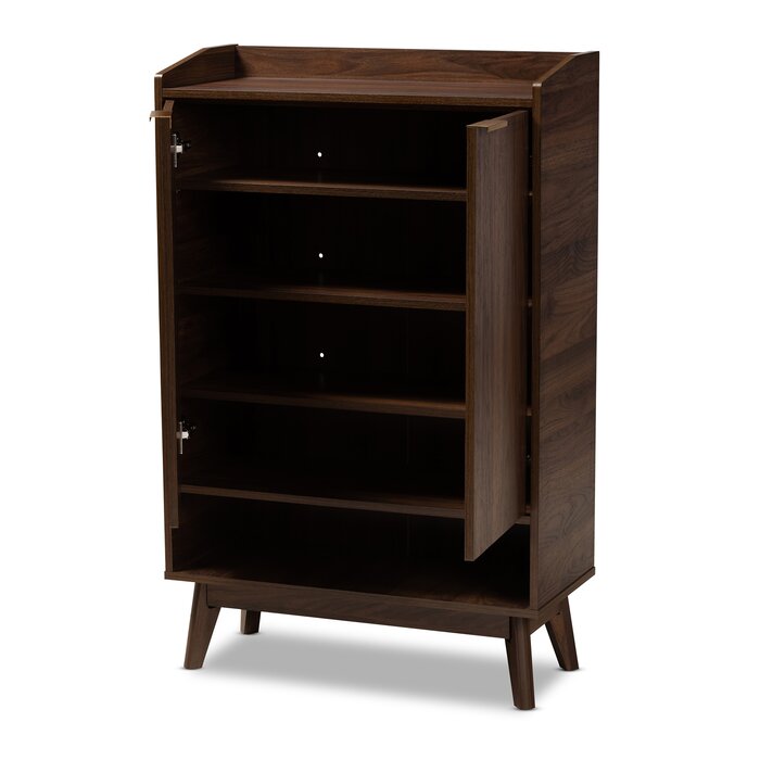 Kellner 20 pair store shoe storage cabinet