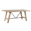Kendig 72'' Pine Solid Wood Dining Table