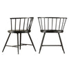 Black Kennamer Metal Side Chair (Set of 2)