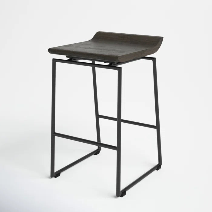 Black Kennell Short Stool (22" Seat Height)