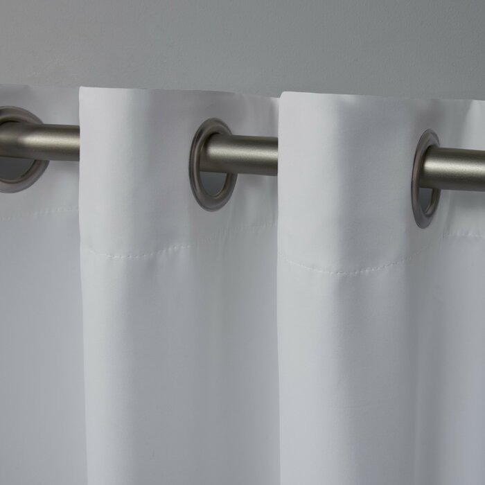 52" W x 96" L Kennith Polyester Curtain (Set of 2)