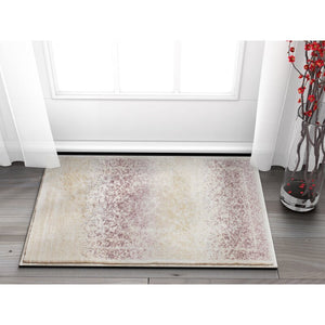 Set of 2 Melange Oriental Distressed 31 x 20 Mat 2306
