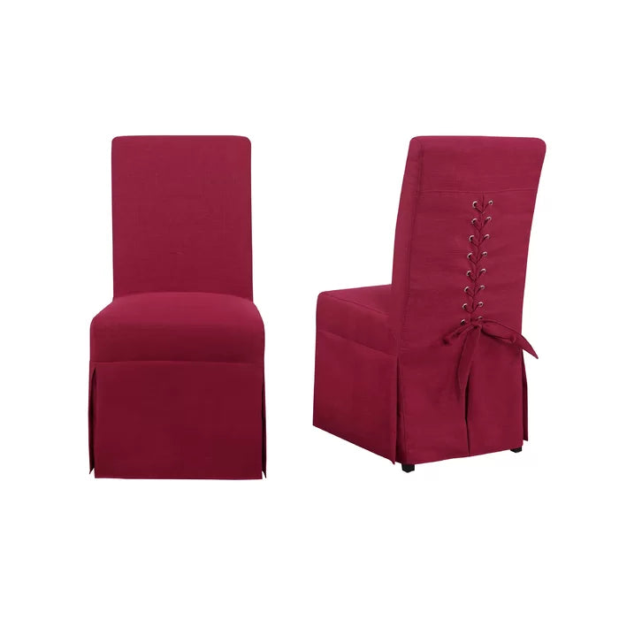 Kesha Upholstered Parsons Chair (Set of 2)