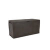 Keter 70 Gallons Gallon Water Resistant Resin Lockable Deck Box with Wheels in Brown