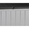 Black/Gray Keter Novel 90 Gallons Gallon Water Resistant Lockable Deck Box