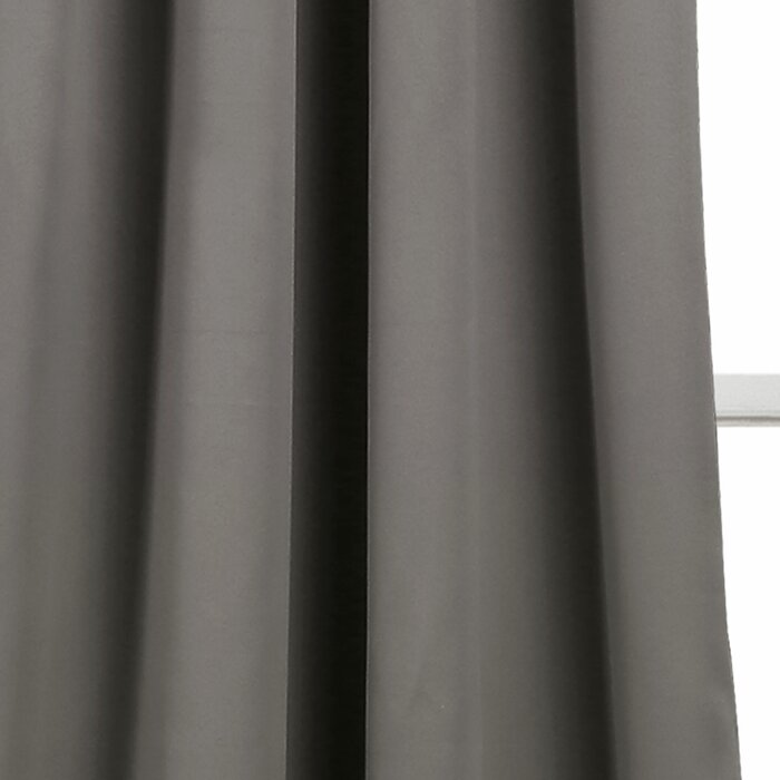 52"W x 108"L Ketterman Polyester Blackout Curtain Pair (Set of 2)