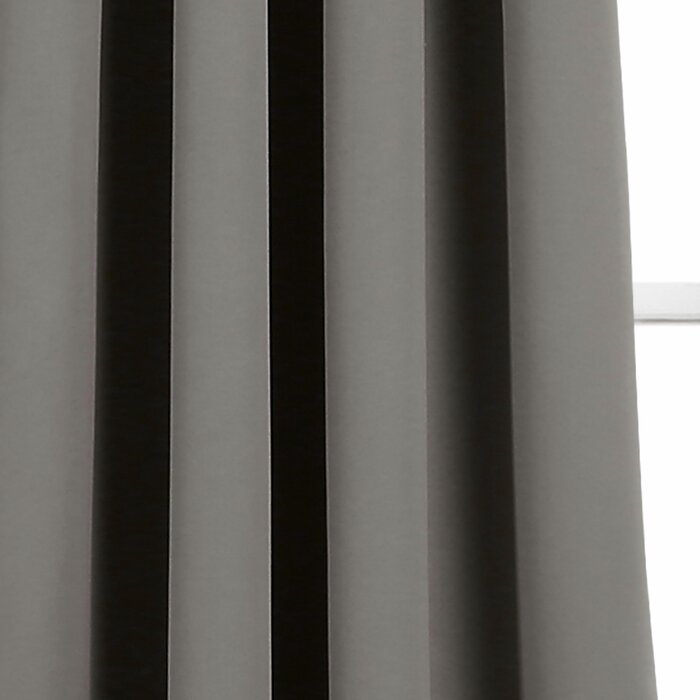 52"W x 108"L Ketterman Polyester Blackout Curtain Pair (Set of 2)