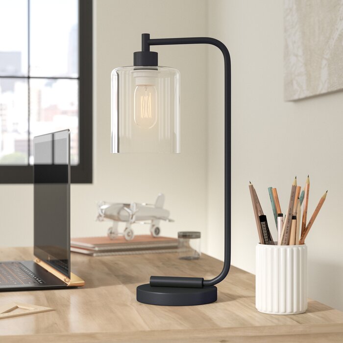 Keystone 19" Desk Lamp, Matte Black (#K2798)