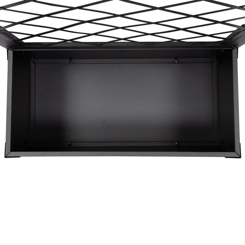 *AS IS* Kinbor Metal Raised Bed with Trellis, Elevated Garden Planter Box for Yard, Patio, Free Standing Outdoor Container Bed KB616
