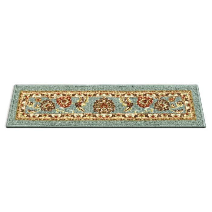 Blue Kings Court Oriental Non-Skid Stair Tread 9" x 31" (Set of 14) LX4306