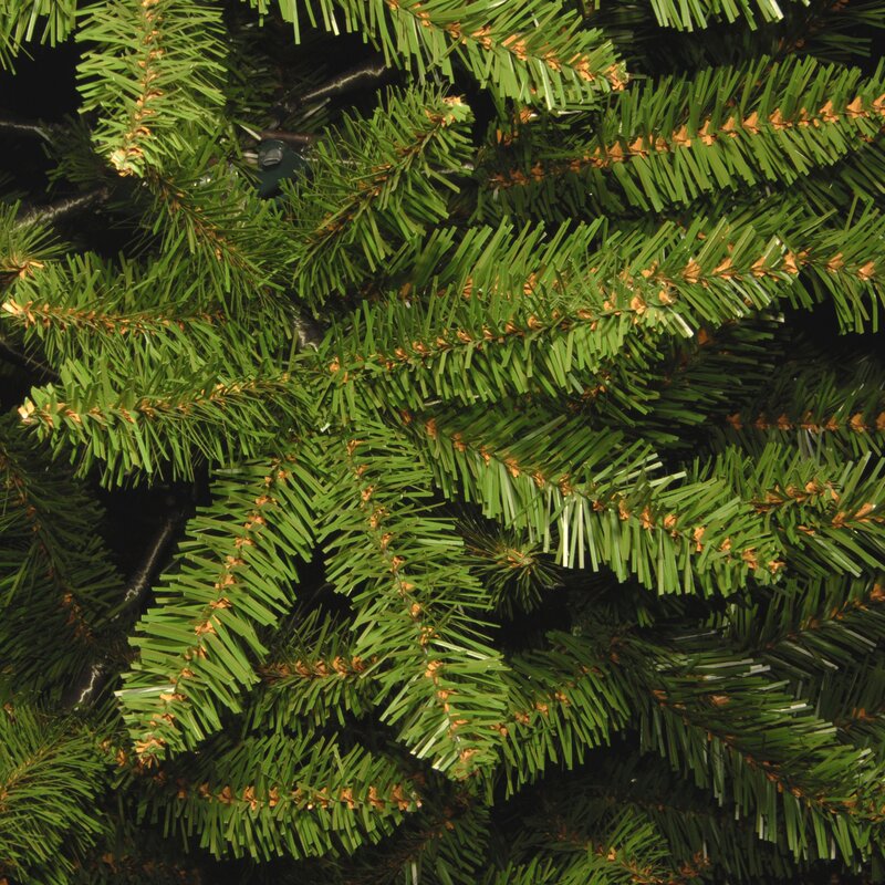 7' H Kingswood Fir Slender Green Artificial Christmas Tree