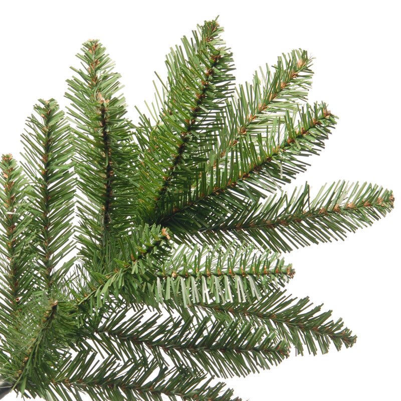 7' H Kingswood Fir Slender Green Artificial Christmas Tree