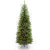 7' H Kingswood Fir Slender Green Artificial Christmas Tree