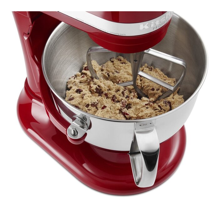 6 Qt. Standmixer Bowl Polished Stainless Steel with Comfortable Handle