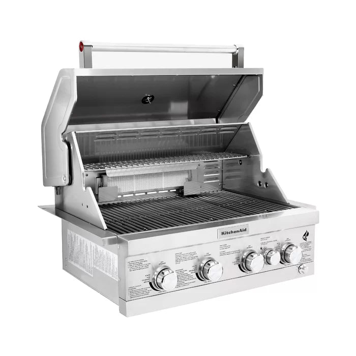 4 - Burner Built-In Liquid Propane 61000 BTU Gas Grill