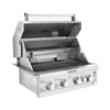 4 - Burner Built-In Liquid Propane 61000 BTU Gas Grill