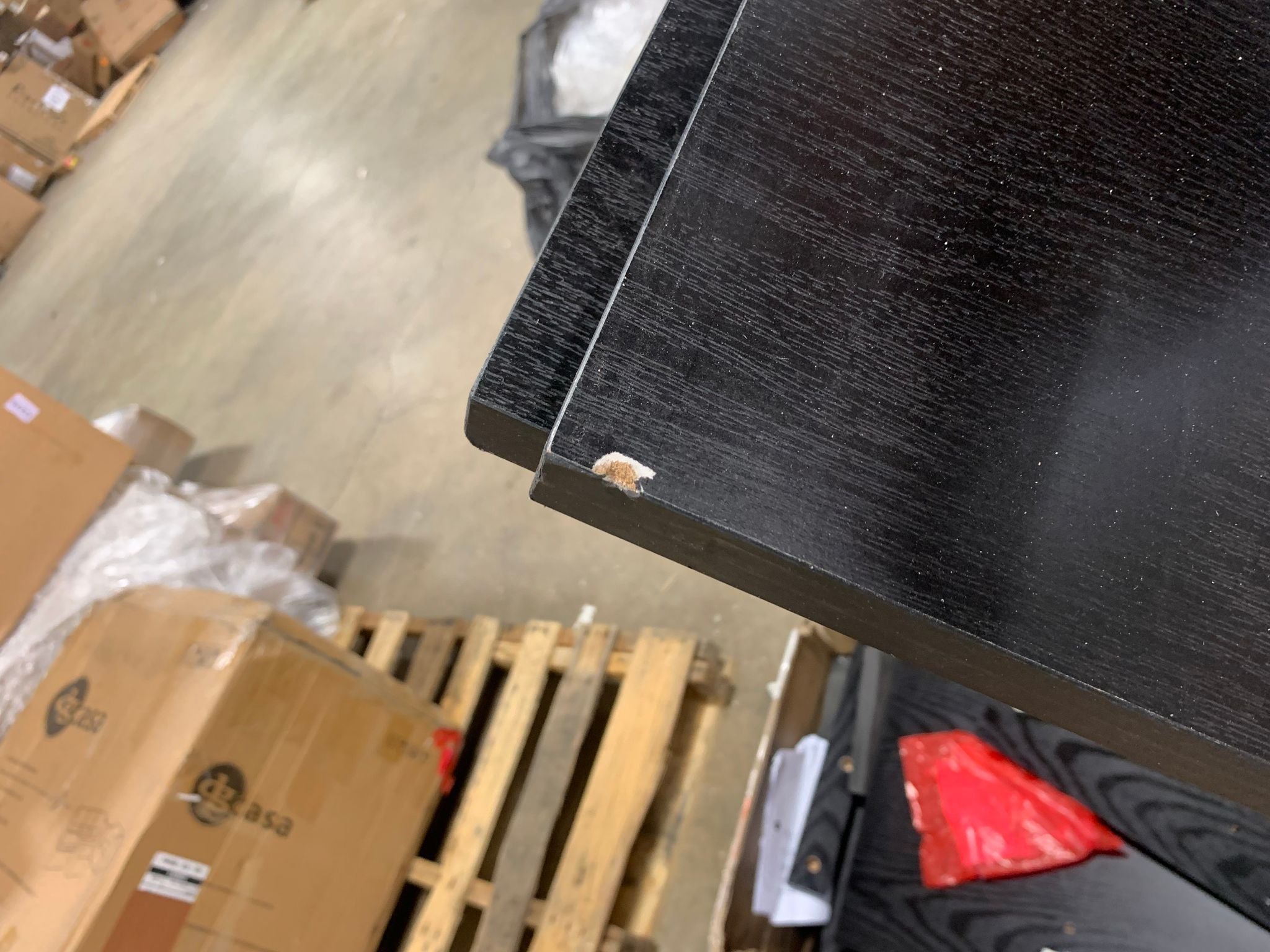 Black Grain Partain TV Stand for TVs up to 65"