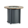 Black Kluge 25'' H x 30'' W Steel Propane Outdoor Fire Pit Table