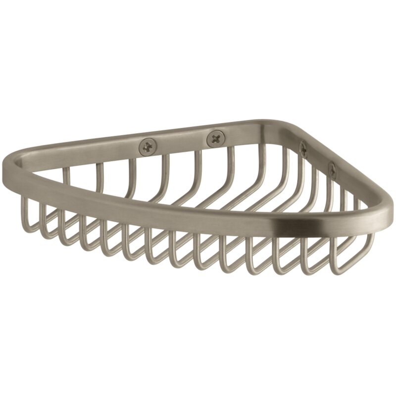 3' H x 11.625" W x 8.06" D Vibrant Brushed Bronze Kohler Shower Basket B106-LC714
