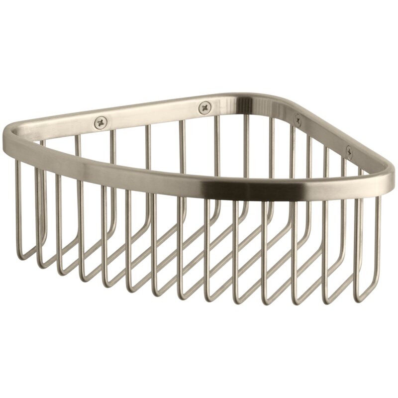 3' H x 11.625" W x 8.06" D Vibrant Brushed Bronze Kohler Shower Basket B106-LC714