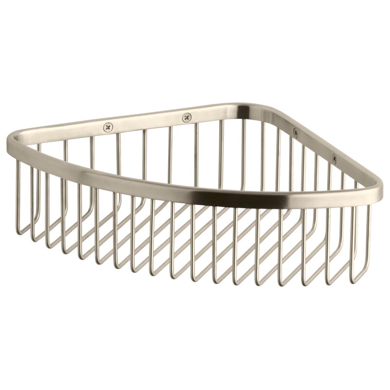 3' H x 11.625" W x 8.06" D Vibrant Brushed Bronze Kohler Shower Basket B106-LC714