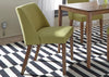 Load image into Gallery viewer, Set of 2 - Kohut Linen Upholstered Dining Chairs, Green (#K3975)