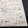 Kojo Abstract Area Rug in Cream/Gold rectangle 8'x10'