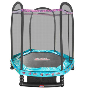 L.O.L. Surprise! 7.3' Octagon Trampoline with Safety Enclosure #HA45