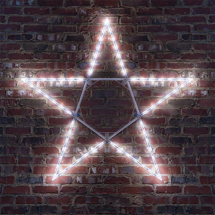 45" H LED Folding Star