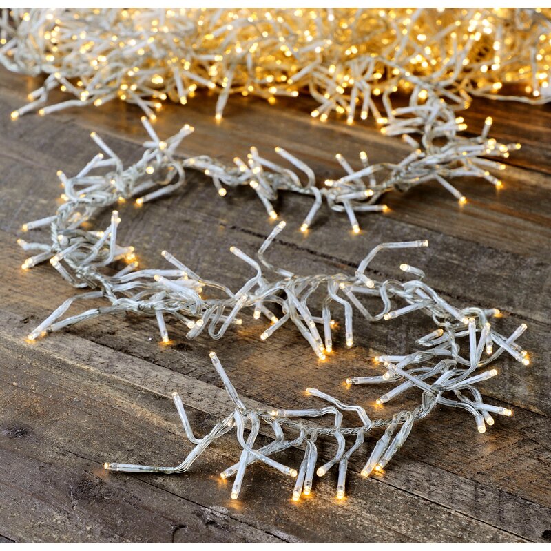 177.6" H x 4" W x 4" D Warm White LED Snake String Lights CYS258