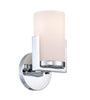 Set of 2 - Caesarea Wall Mounted Sconce, Chrome (#K1214 - 2 BOXES)