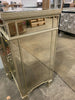 Bassett Mirror Borghese Mirrored Buffet/Server in Silver Leaf