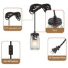 Laila 1 - Light Single Jar Pendant