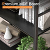 Black Landrienne 62.2'' H x 23.6'' W Steel Standard Bookcase