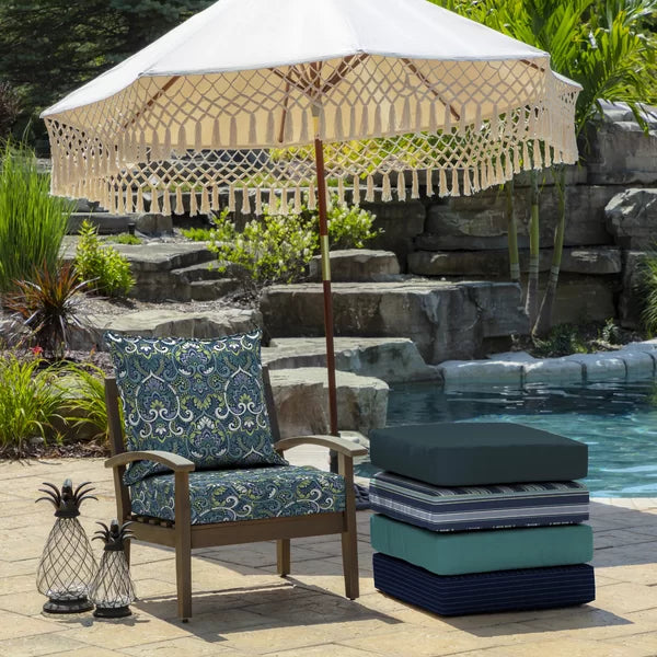 5.75" H x 24" W x 24" D Langley Street® Outdoor Seat/Back Cushion
