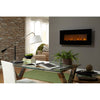 Black Frame Lauderhill 50.375'' W Electric Fireplace