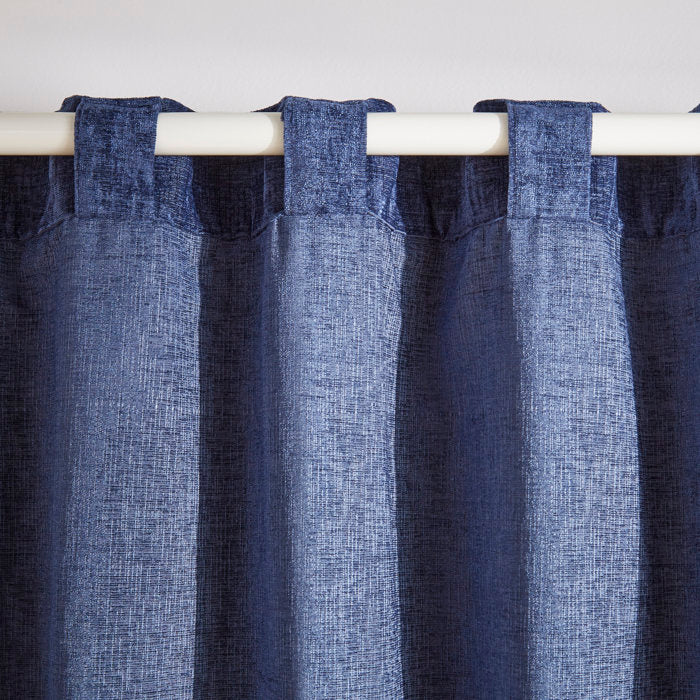 50" W x 84" L Jenkins Solid Semi-Sheer Tab/Rod Pocket Single Curtain Panel, (Set of 2)